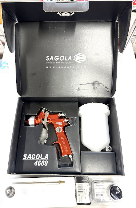 塗装のガンのデモ機≪SAGOLA≫